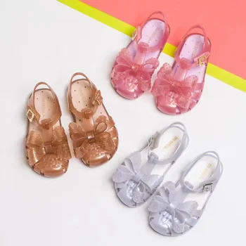 

Mini Melissa Original Girl Sandals 2019 New Girl Jelly Sandals Kids Sandals Children Beach Shoes Non-slip Toddle14-19CM