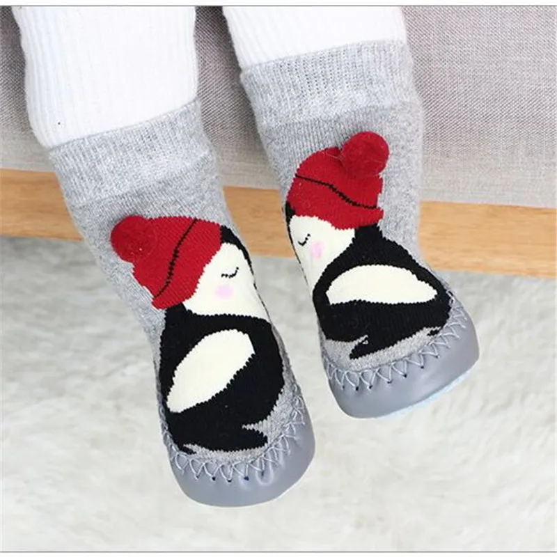 Детские теплые ботинки для помещений из хлопка и махровой ткани|socks for newborns|sock