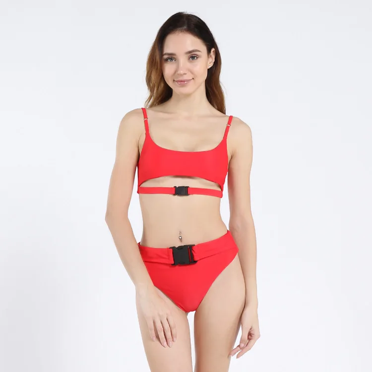 

Bikini 2019 Ruffle Bikini Floral Swimsuit Bandage Bow Swimwear Push Up Biquini Feminino Bathing Suit Women Bikini Set