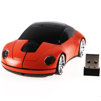 

Mini 2.4GHz Wireless Mouse Racing Car Shaped Optical Gaming Mice With USB Receiver For PC Laptop Macbook Colorful Mouse