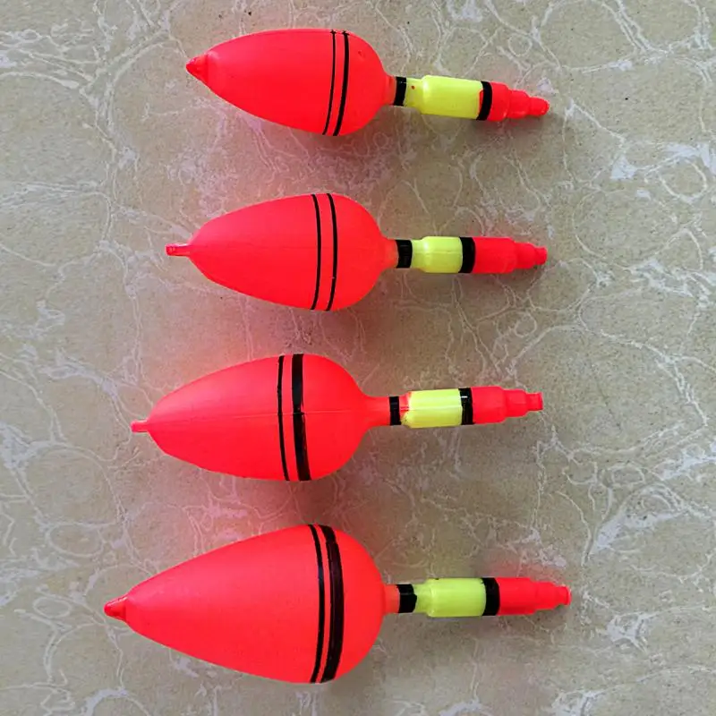 10Pcs Big Belly Fish Floats Buoyancy Stick Rock Fishing Drift Sea