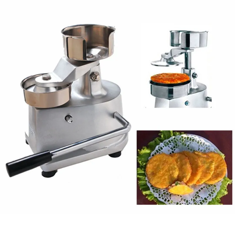 Meat pie maker hand press hamburger patty making forming machinein