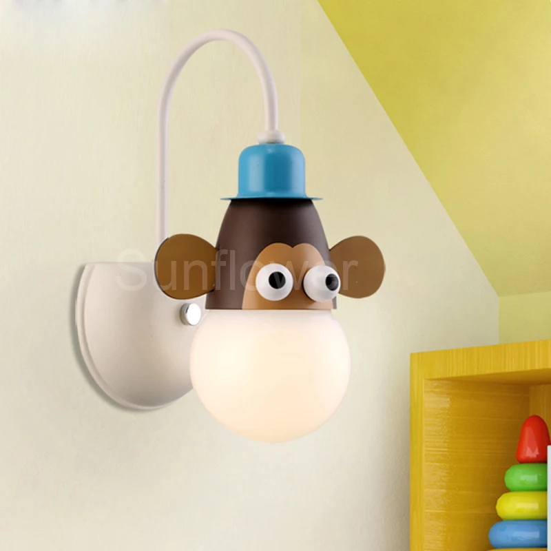 Novelty Wall Light Lamp Children's Kids Bedroom Animal Cartoon Giraffe