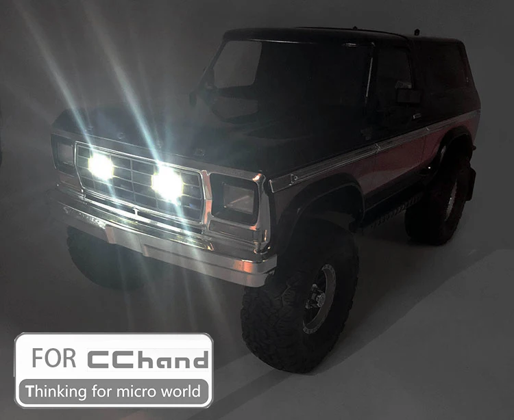 Противотуманные фары для девочек CCHAND TRAXXAS TRX4 BRONCO|Детали и аксессуары| |