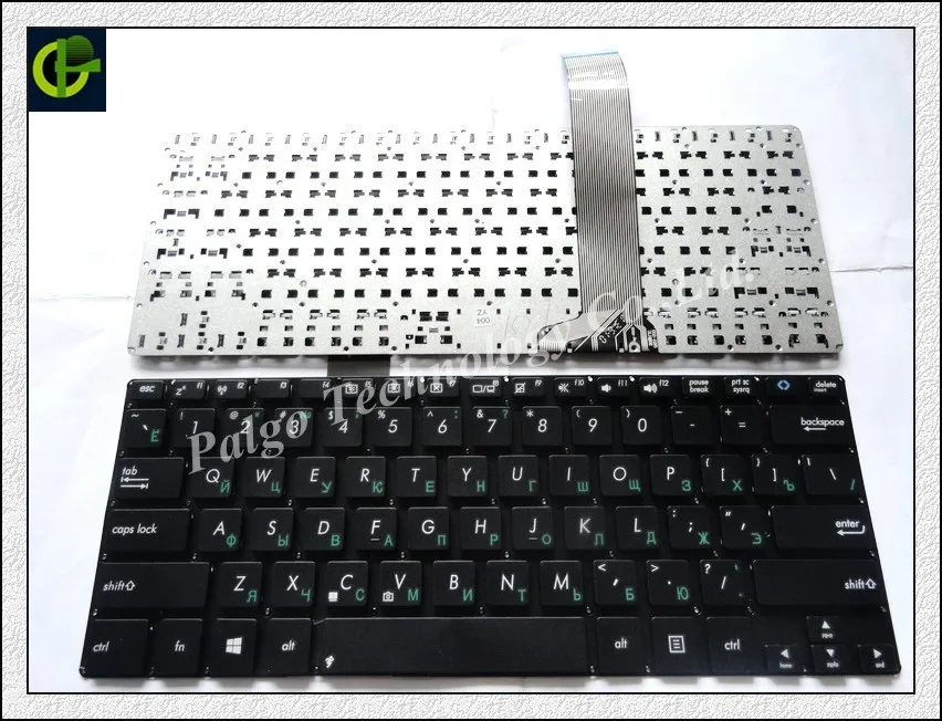 

Russian Keyboard for ASUS VivoBook S300 S300C S300SC S300CA S300K S300KI RU Black laptop keyboard