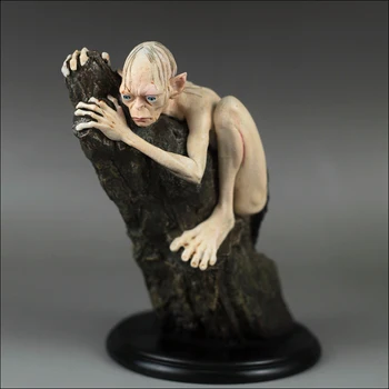 

Dropshipping Lotr 15cm Gollum Action Figure 2 Colors Resin GOLLUM with Base Collectible Model Desk Home Decoration Cosplay Gift