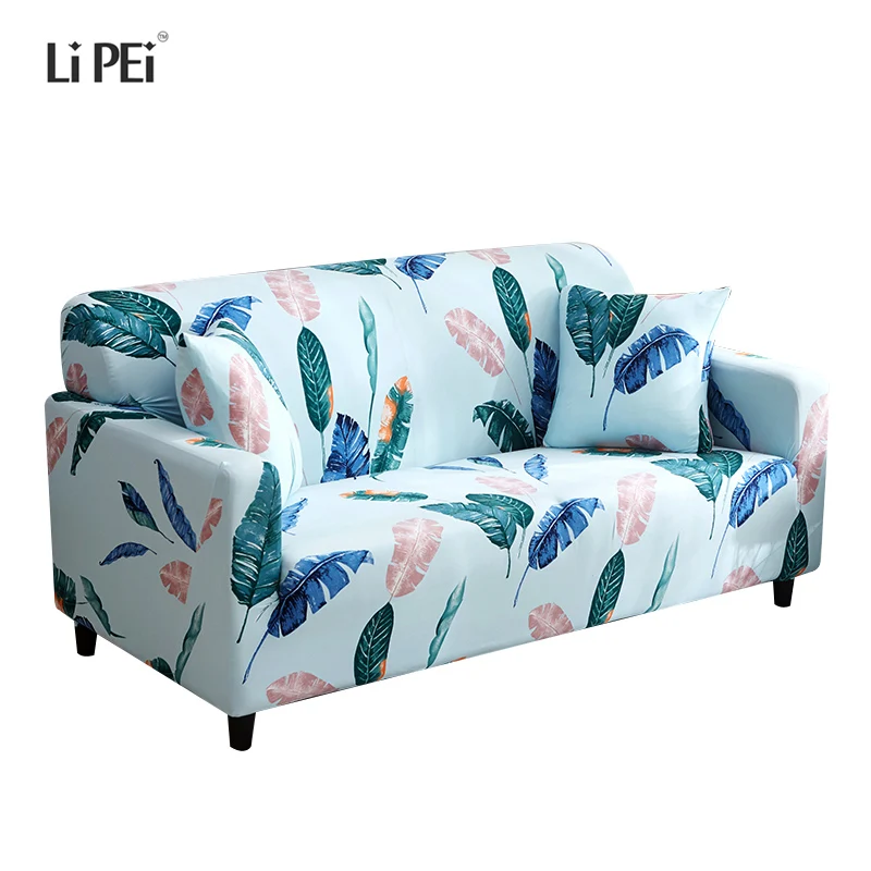 

Modern Tropical Style Sofa Slipcovers Universal Elastic Stretch Sofa Cover Sectional Couch Cover Living Room Flamingo Home Decor