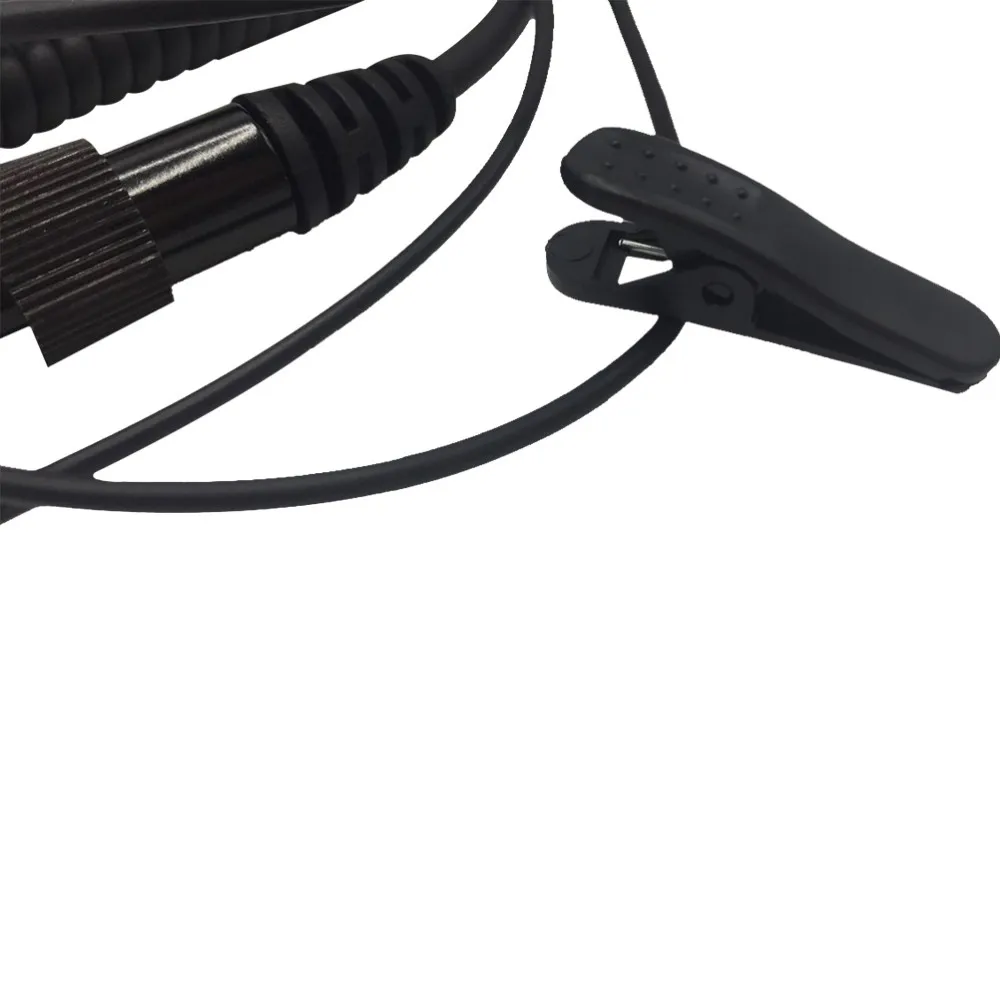 Double Finger PTT Motorcycle Helmet Headset Microphone for Kenwood BAOFENG WOUXUN TYT for 3.5MM  Mobile Phones Walkie Talkie  (4)
