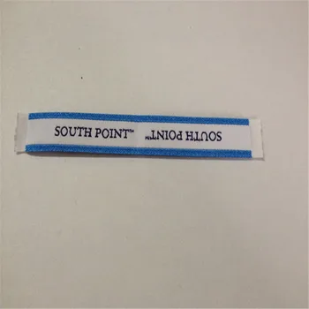 

Customized 1.2*10cm Garment Woven Label Clothing Main Label