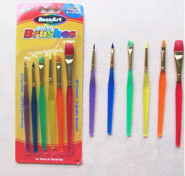 

Cake Tool 6 pc painting drawing Fine Brush Icing Cake Decorating SUGARCRAFT DECORATING pen MODELLING FONDANT TOOL