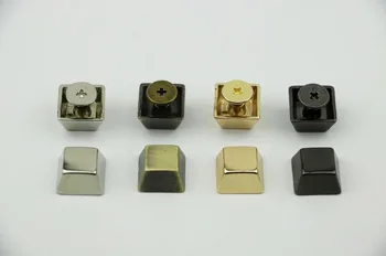 

20pcs/lot Luggage hardware accessories Alloy Square bucket nails Round face screw Bags and handbags hardware accessories