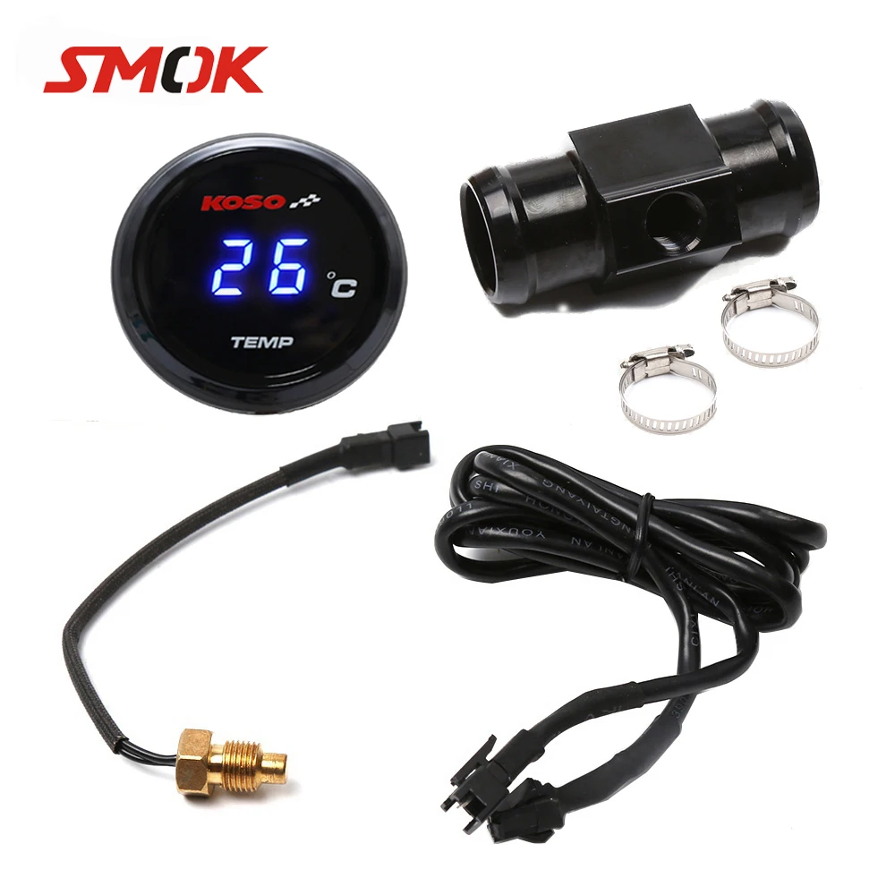 Universal Scooter Water Temp Temperature Digital Display Gauge Meter