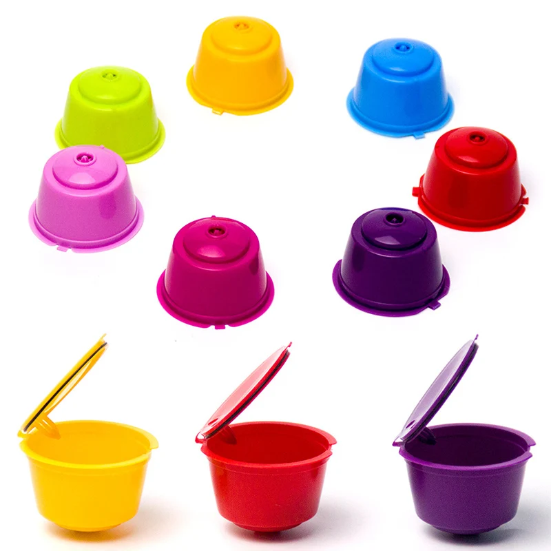 

Sale 1PC Reusable Coffee Capsule Refillable Plastic Capsule Cup Popular High Quality Kitchen Accessories
