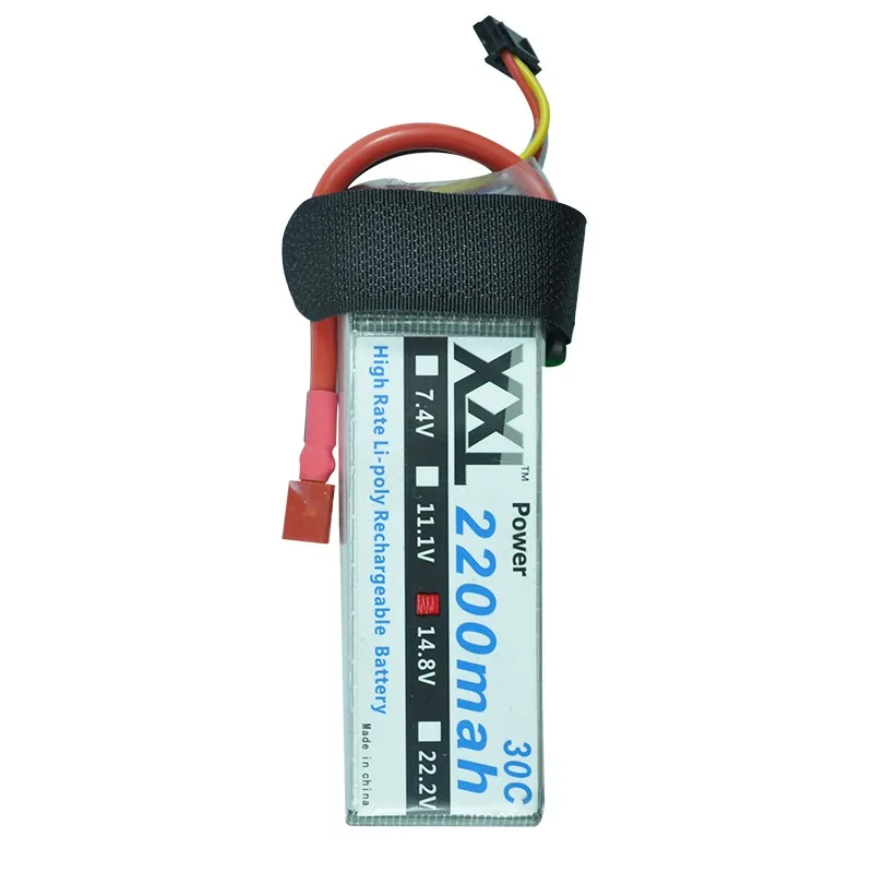 XXL Power Lipo Battery 2200MAH 14 8V 4S 30C MAX 60C for font b RC b