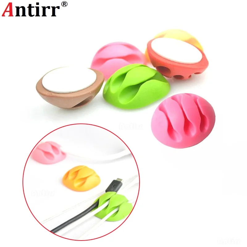 

Colorful phone Cable Winder clamp protector Earphone Tie Organizer USB Charger Wire Cord Data line Tidy Management Bobbin Winder