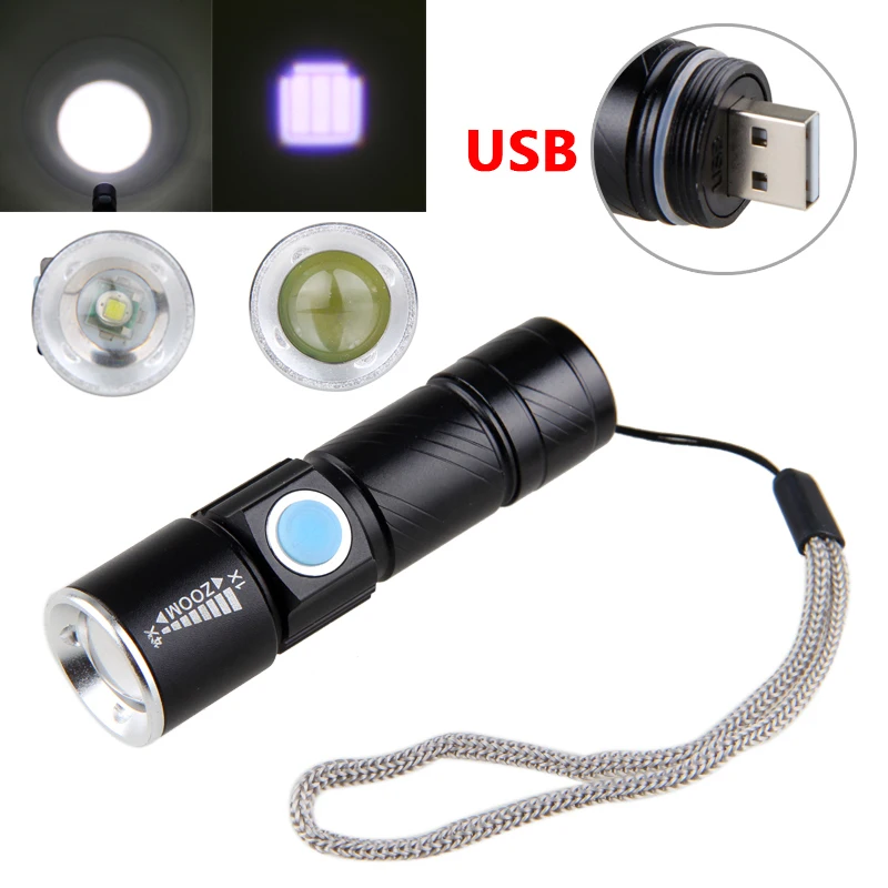 Sale USB Rechargeable Bike Light R5 Zoomable Flashlight Adjustable Focus Torch with Built-in li-ion Battery for Camping Cycling 2 Sale USB Rechargeable Bike Light R5 Zoomable Flashlight Adjustable Focus Torch with Built-in li-ion Battery for Camping Cycling 2