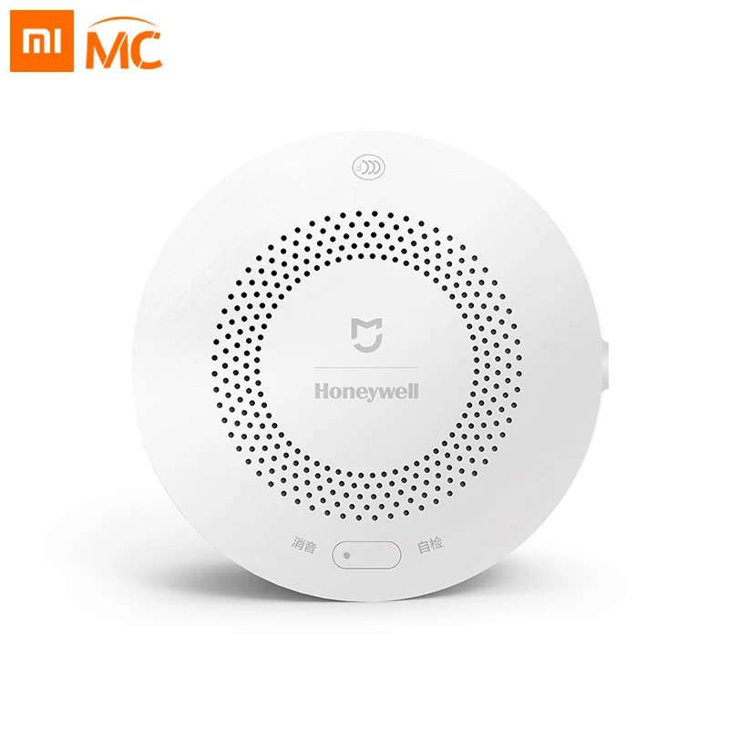 

Original Xiaomi Mijia Honeywell Gas/Smoke Alarm Detector Remote Fire Announciator Progressive Sound Mihome Remote Control APP