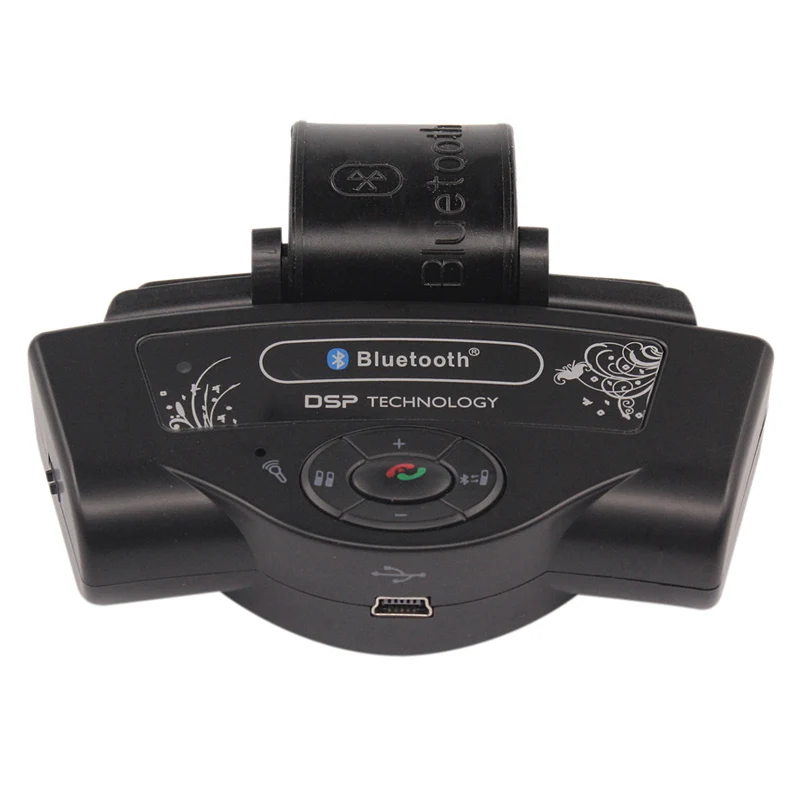 Steering Wheel Bluetooth Handsfree Car Kit New Stereo Hands Free