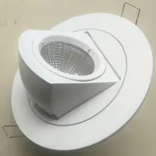 Светодиодный потолочный светильник для багажника, 12 Вт, 15 Вт, AC85-265V, регулируемый встраиваемый, супер яркий внутренний свет, cob светодиодный светильник