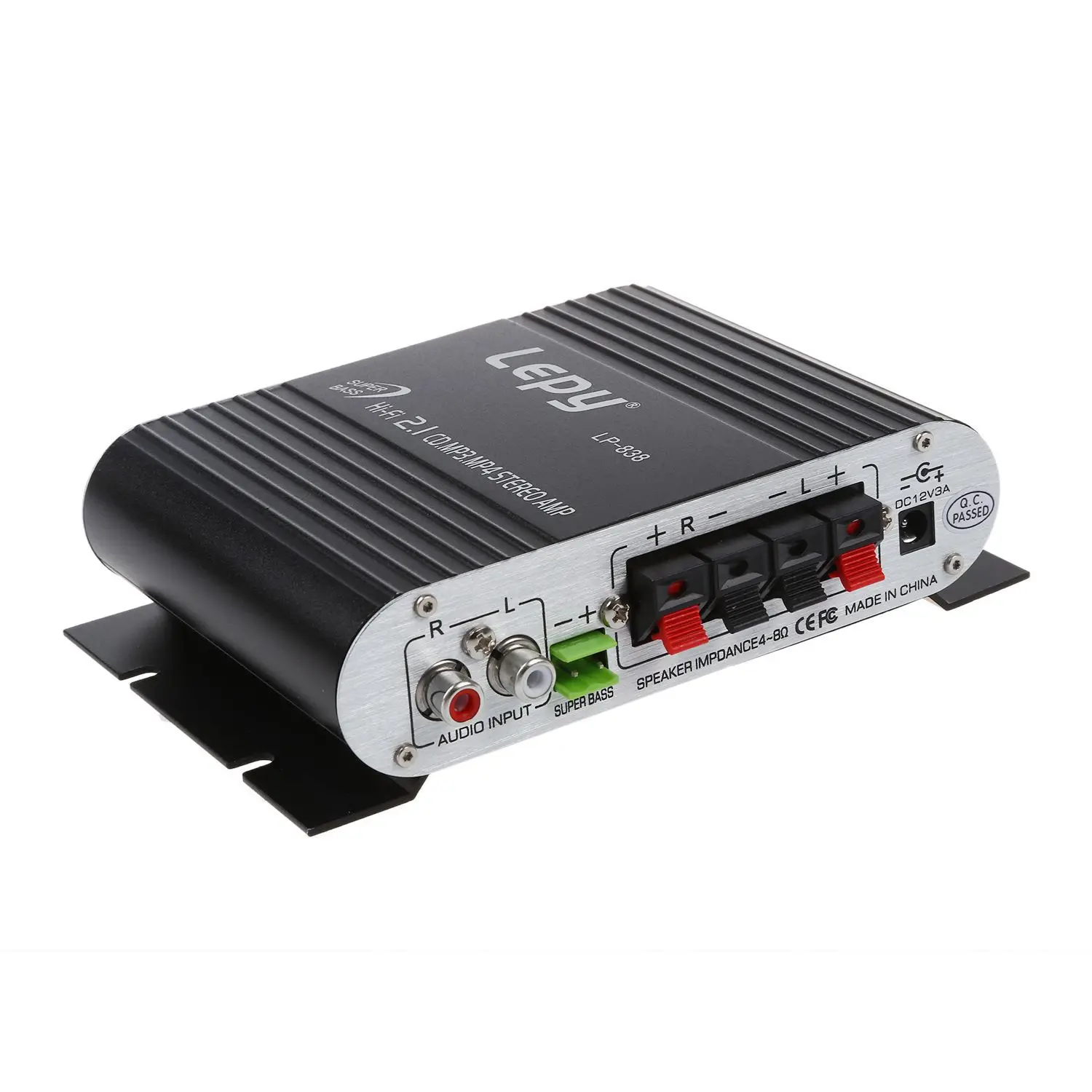 CLCU LEPY 200 Вт 12 в Hi Fi усилитель стерео для авто мотоцикла радио MP3|Усилители мощности|