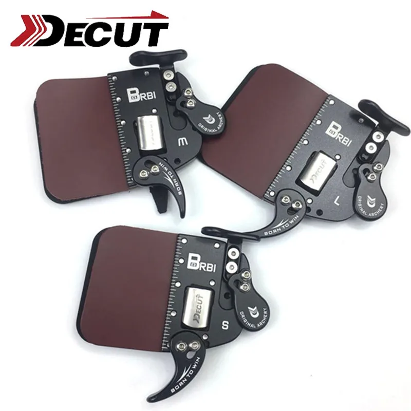 1PC Finger Tabs Archery Protective Fingerguards Right Hand Recurve Bow Shooting