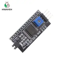 5 шт. IIC I2C TWI SPI последовательный Интерфейс доска Порты и разъёмы 1602 2004 ЖК-дисплей 1602 Адаптер Плиты ЖК-дисплей адаптер модуля преобразователя