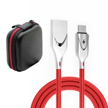 2 м Быстрая зарядка usb type C кабель для samsung S9 S8 Note 9 mi8 кабель синхронизации данных type-c для Oneplus 5 5 t 6 Xiaomi USB-C зарядное устройство