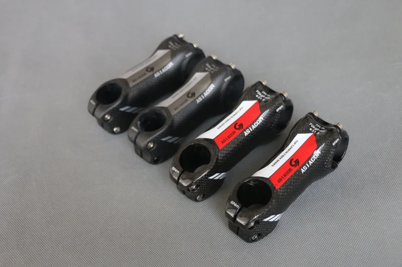 

ASIACOM Full Carbon Fiber Mountain Bike Stem 6/17 Degree Road Bicycle Stand Stem 31.8*70 80 90 100 110 120 130mm Fork 28.6mm