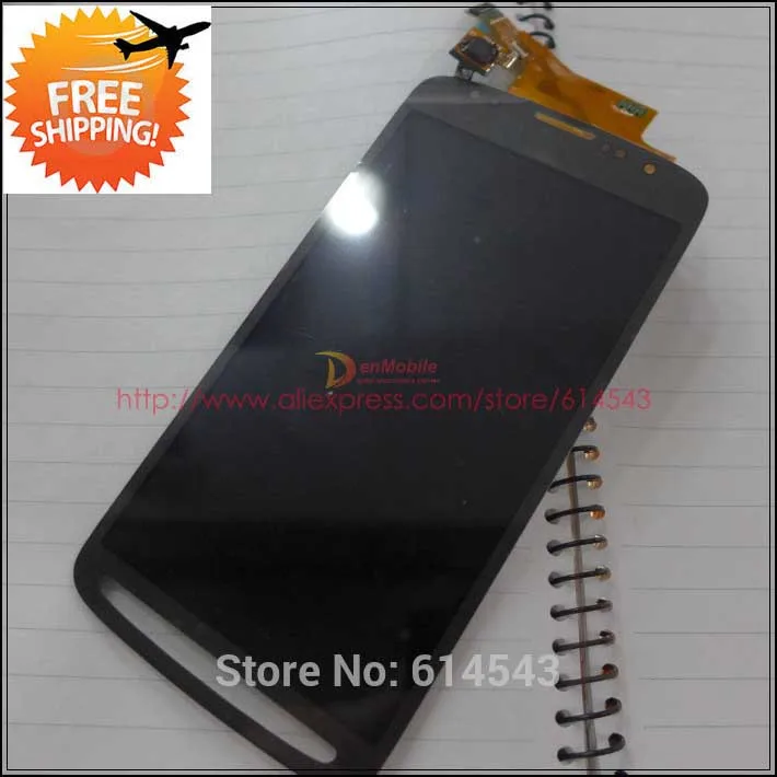 

Tested LCD Display Touch Screen Digitizer Assembly Gray For Samsung Galaxy S4 Active i9295 i537 Repair +Track No.1pc