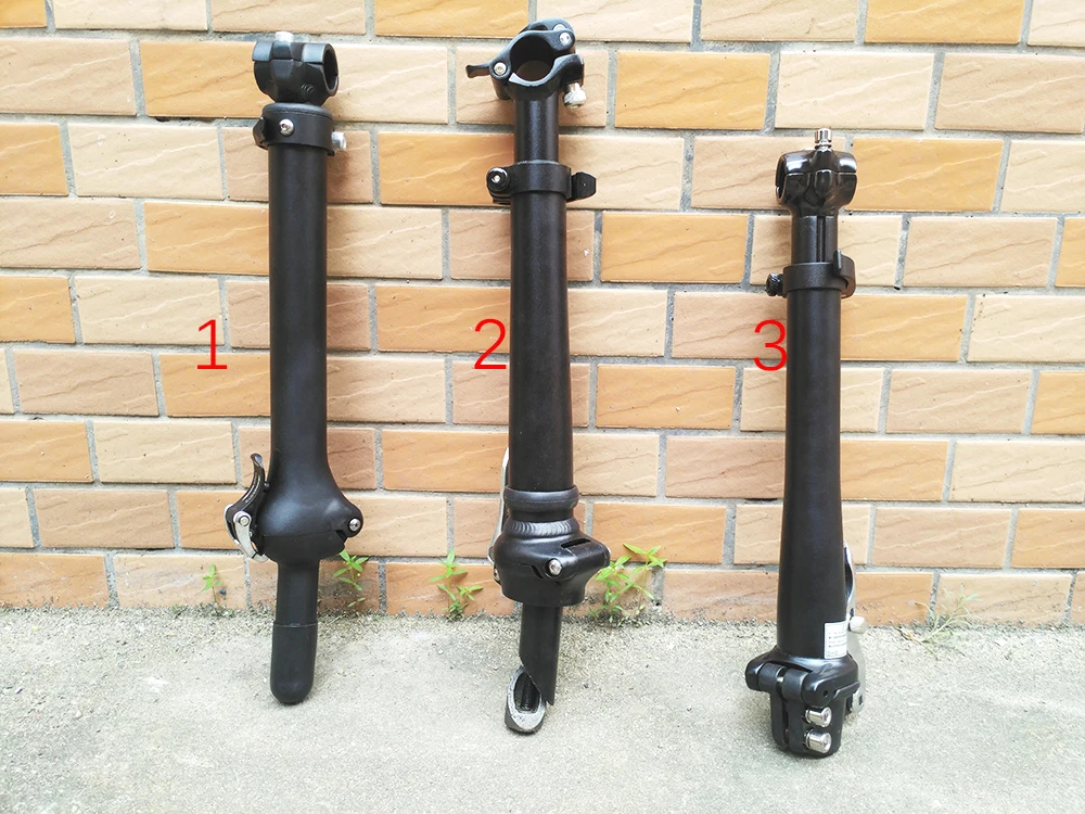 

Full aluminum alloy adjustable folding bike stem thighed 25.4mm fork folding 28.6mm steer