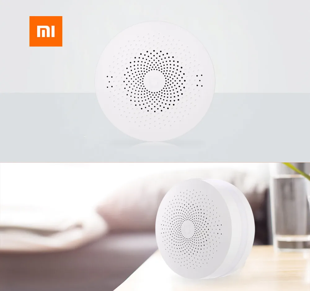 Xiaomi Mijia умный дом Многофункциональный шлюз обновление Wi-Fi пульт дистанционного управления центр 16 миллионов RGB огни домашнее устройство безопасности