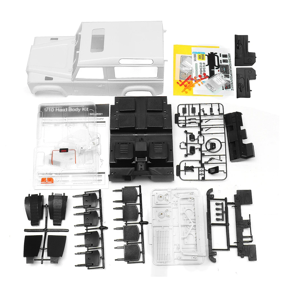 rc range rover body shell