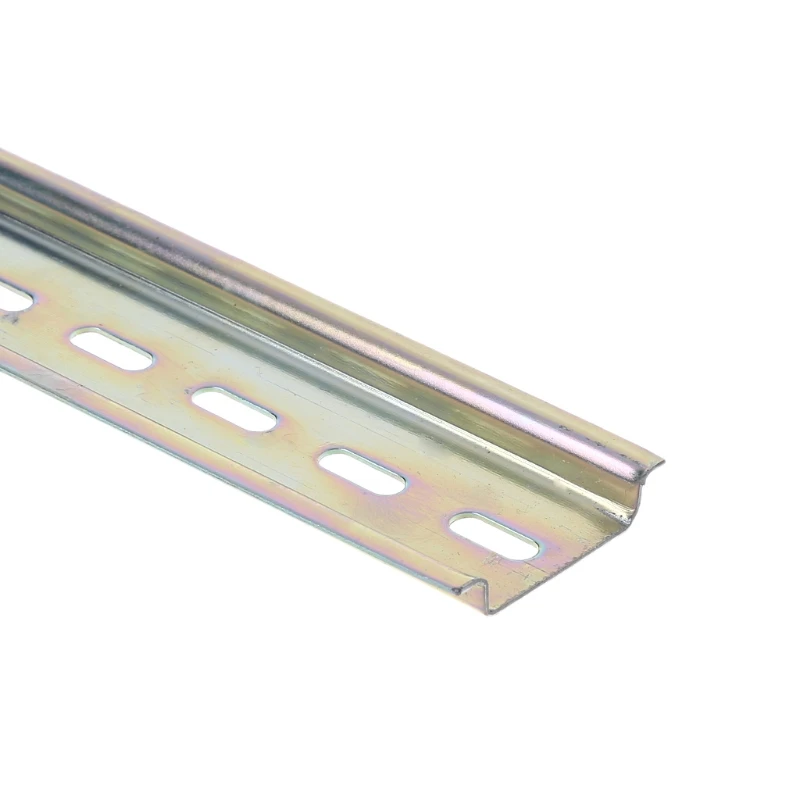 

5pcs 0.5m 35mm Steel DIN Rail For DZ47 C45 Terminal Blocks Contactor Universal
