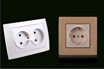 

4Pcs Cartoon Bear Two Phase Baby Security Product Children Electrical Safety Euro America standard Protective Socket Cover Cap