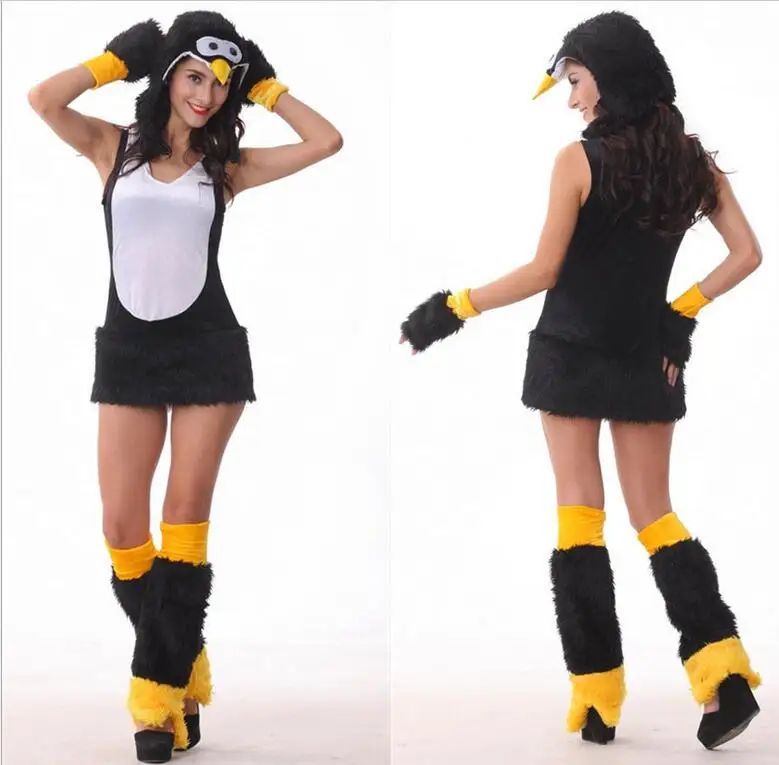 hot sale halloween costumes for women sexy cosplay penguin costume women disfraces fur clothes animal belle - Sale Halloween Costumes hot sale halloween costumes for women sexy cosplay penguin costume women disfraces fur clothes animal belle - Sale Halloween Costumes