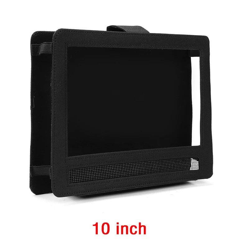 3 размера автомобильный держатель на подголовник, чехол на сиденье для Ipad, висячая сумка для DVD планшета, защитный чехол для портативного DVD плеера планшета - Цвет: 10 inch