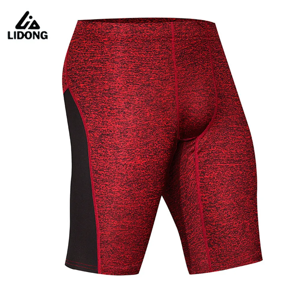 Men Compression Running Shorts Tights Gym font b Fitness b font Clothing Shirts Sports Soccer Board