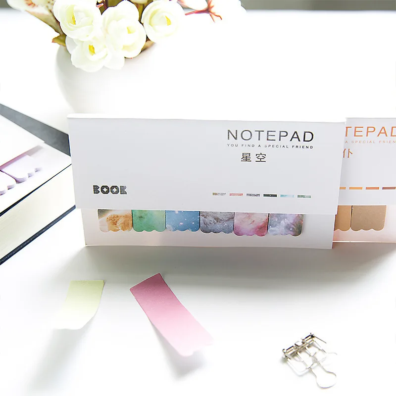 

1PCS New Lovely Colorful Season Multifunction Novelty Self Adhesive Memo Pad Sticky Note Memo Post Note Gift Stationery