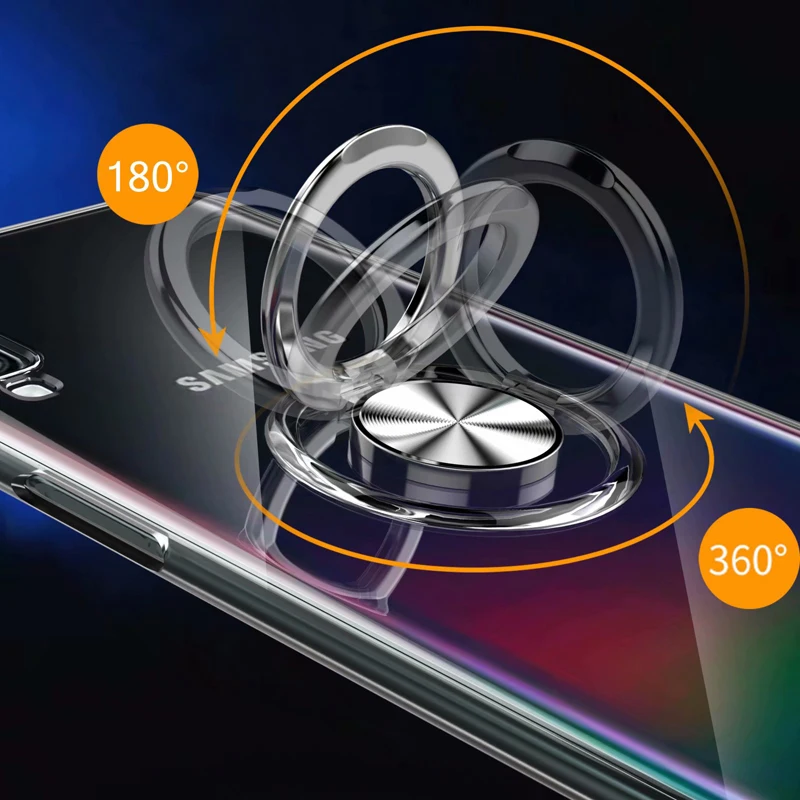 Роскошный прозрачный силиконовый корпус для samsung Galaxy A70 чехол для samsung A80 A60 A50 A40 A30 A20 A20E A10 A7 чехол Coque