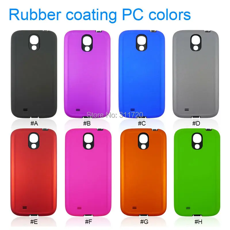 Rubber coating pc colors