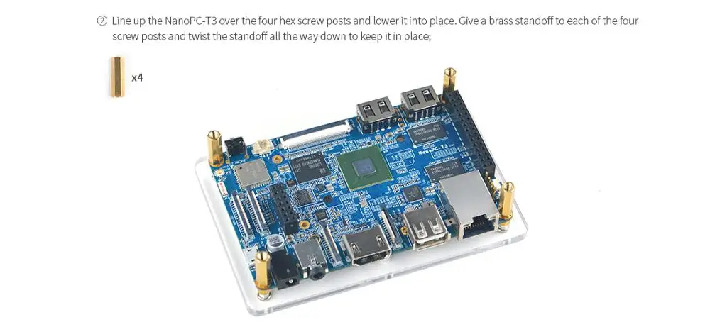 RealQvol T2/T3/T3Plus акриловый чехол