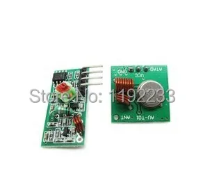 

10pcs/5pairs 433Mhz Wireless RF transmitter and receiver link kit for Arduino/ARM/MCU WL