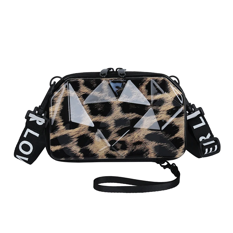 Маленькая женская сумка через плечо, летние женские сумки через плечо, дизайнерские мини сумки через плечо, высокое качество, женская сумка на плечо - Цвет: Leopard