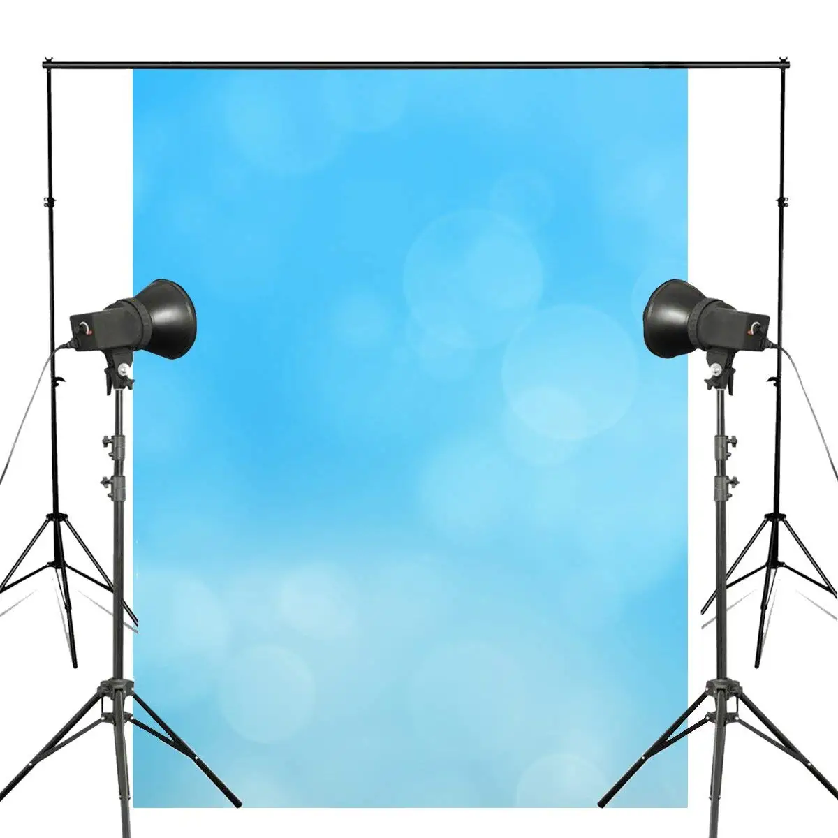 

5x7ft Sky Blue Dream Background Clipart Photography Backdrop Bubble Backdrop Children Photo Studio Backdrop Wall