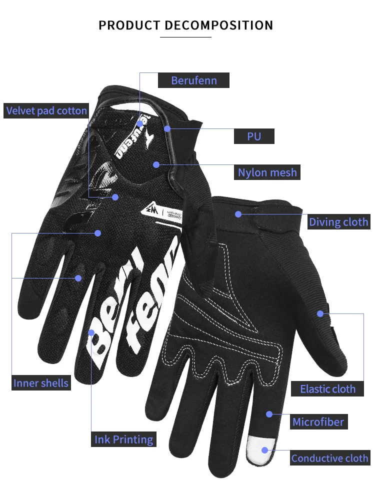 Мотоциклетные перчатки с сенсорным экраном Guantes Moto rbike rcycle Racing перчатки для езды на мотоцикле полный палец