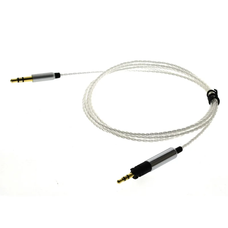 TD88 Headphone Cable for Sennheiser Momentum 1 0 2 0 Replacement Upgraded Silver Plated Audio Cords 3 5mm to 2 5mm Jack Wire