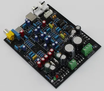 

DAC dual WM8740 coaxial USB decoder board