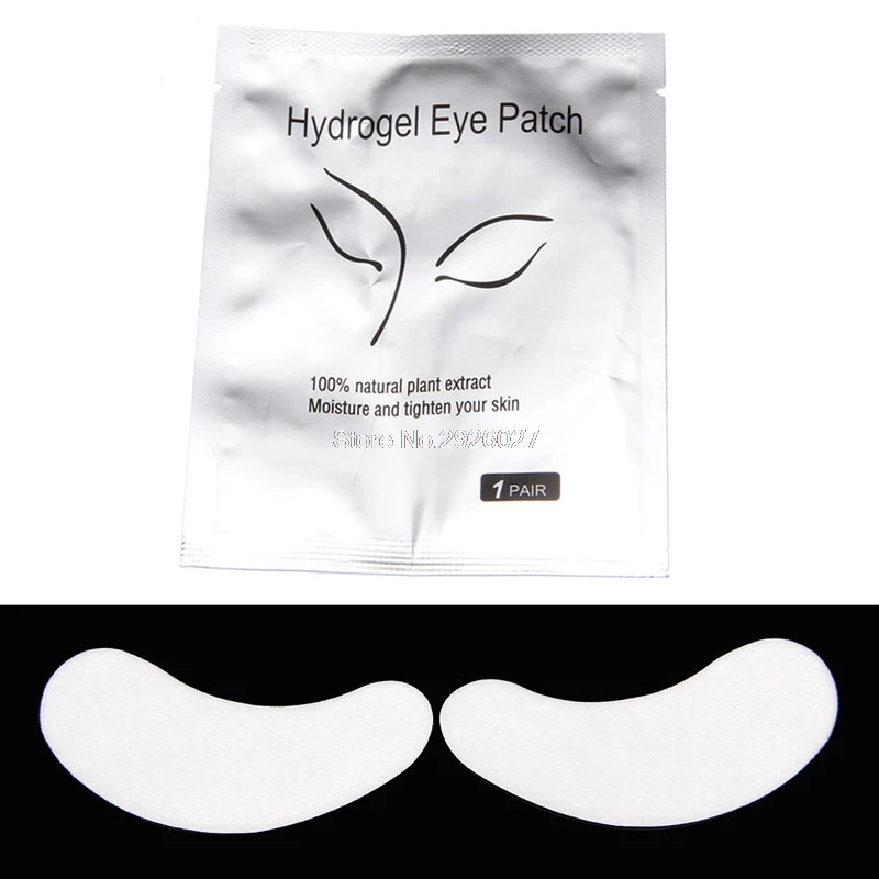 10Pairs Comfy Curved Gel Eye Pad Eyelash Pad Patch Eyelash Extensions