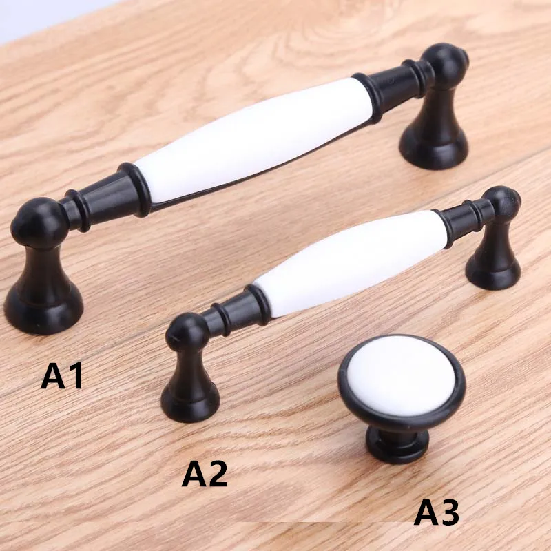 96mm 128mm fashion simple modern furniture handles white ...