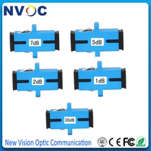 5 шт./пакет SC 3db фиксированный Тип волоконно-оптический аттенюатор, фланец, Тип устройство локального контроля, оптический делитель мощности, 3db, волоконно-оптический аттенюатор